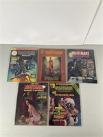 Skywald Horror-Mood Magazine Annuals 5 Issue Lot