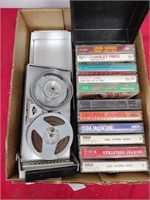 Cassette tapes and tape recorder