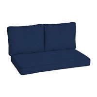 Arden Selections Outdoor Loveseat Cushion Set