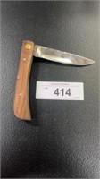 Single Blade Brown Knife