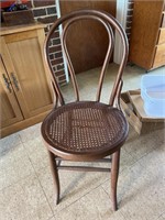 Cane Bottom Bentwood Chair