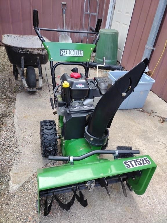 Tuesday Oct 3rd Online Auction Toys, Snowblower and more
