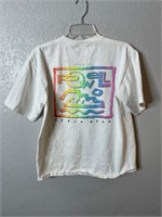 Vintage Powell Beach Wear Rainbow Shirt
