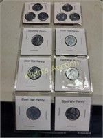 steel war pennies lot of 12 p,d,s mints too nice r