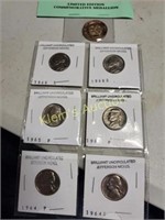 BU Jefferson Nickels & Comm medallion
