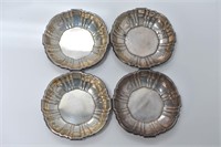 Poole Sterling Silver Nut Dishes