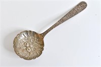 S. Kirk & Son Repousse Sterling Silver Berry Spoon