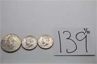 1976 Dollar & Half Dollar Coins