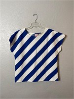 Vintage Graff Striped Shirt 1980s
