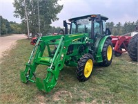 2021 John Deere 5075E Tractor with 520M Loader