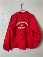 Vintage USBC Bowling Jacket Red