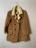 Vintage Ventura Leather Sherpa Jacket