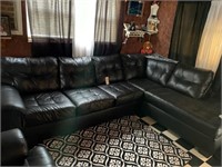 sectional and chair