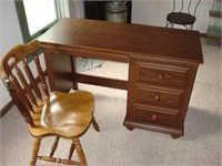 Four Foot Desk and Chair - In La Farge
