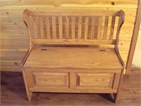 SOlid Wood Bench - In La Farge