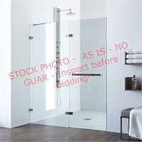 Vigo Glass Adjustable Shower Door & Hardware