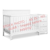 Dakota 4-in-1 Baby Crib & Changer Combo Set
