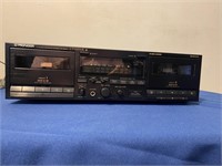 Pioneer Dual Cassett Player