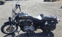 * 2008 Harley-Davidson 883 Sportster Motorcycle