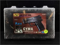 Sealed NIB Cyma airsoft gun with case