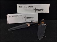 2 NIB fantasy blade hunting knives.