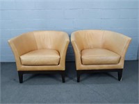 2x The Bid Modern Chairs - One Was In The Sun