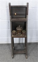 Vintage Wooden Tobacco Stand