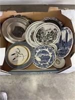 Misc box lot- collector plates