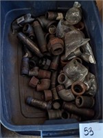 Lot of Cast Pipe Fittings