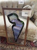 Stained glass wall art 20"X37"