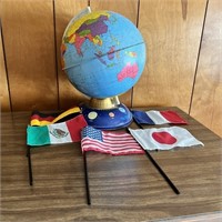 Metal Globe, Flags