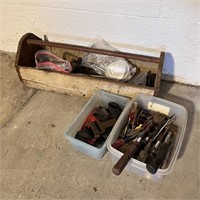Wood Tool Box, Tools
