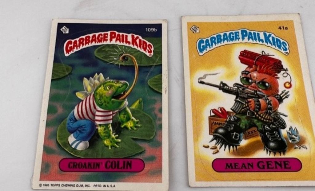 Topps Garbage Pail Kids cards