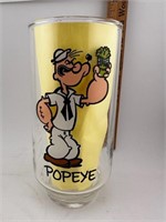 MCM Popeye cartoon glass