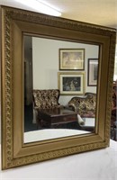 Vintage Large Gilt Framed Wall Mirror
