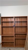 Bookshelves - particle board