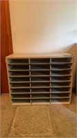 Office Sorter - 29”L x 11.5” D x 2’ H
Slots are