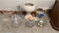 Decorative jars, pitchers and vases