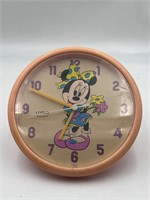 VTG Lorus Quartz Disney Pink Minnie Mouse 10”