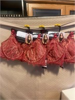 3 new Sophia Intimates bras size 38D