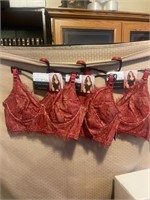 3 new Sophia Intimates women’s bras size 40C