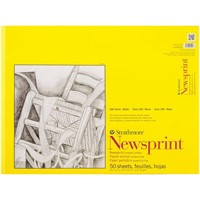 Strathmore Newsprint Paper Pad 300 Series Smooth 1