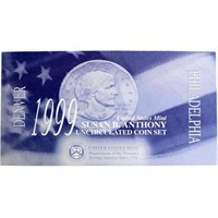 1999 Proof United States Mint Susan B Anthony Doll