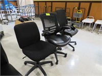 3 ASSORTED DESK CHAIRS