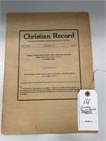 Christian Record Braille Magazine 1934
