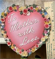 To Mother with Love Wall Hanger