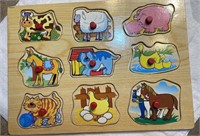 Wooden Farm puzzle