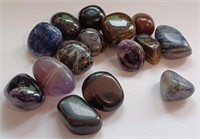 9.5 oz. Variety Stone/Mineral Tumbles Lot