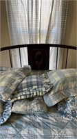 1930’s bed with mattress/comforter/pillows