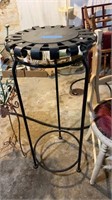 Metal plant stand 35” tall